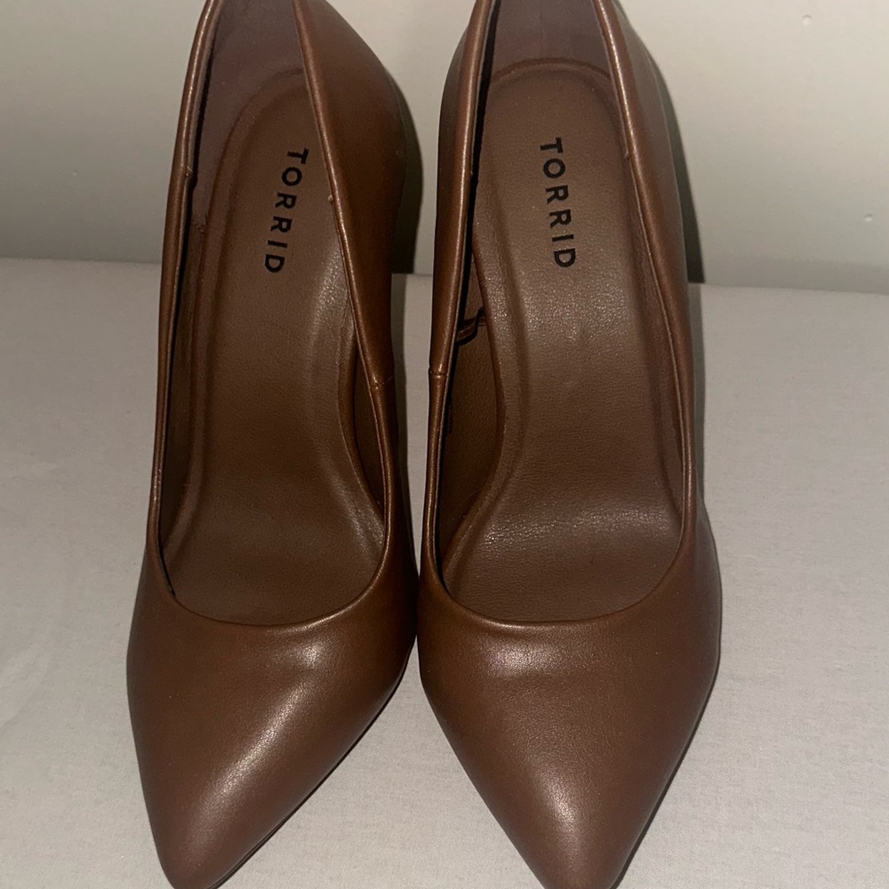 Brown heels